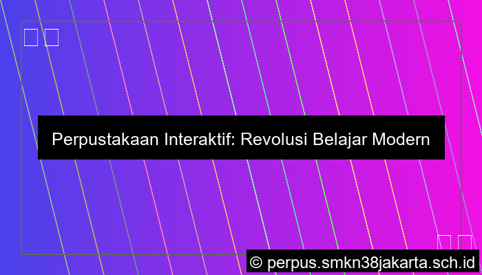 Perpustakaan Interaktif